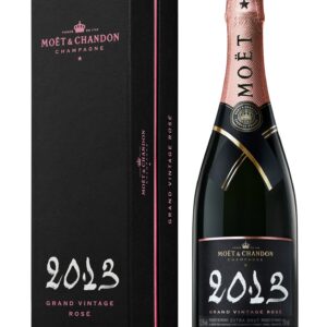 moet chandon champagne grand vintage rose 2013 coffret box pinot noir luxury limited edition 750 ml